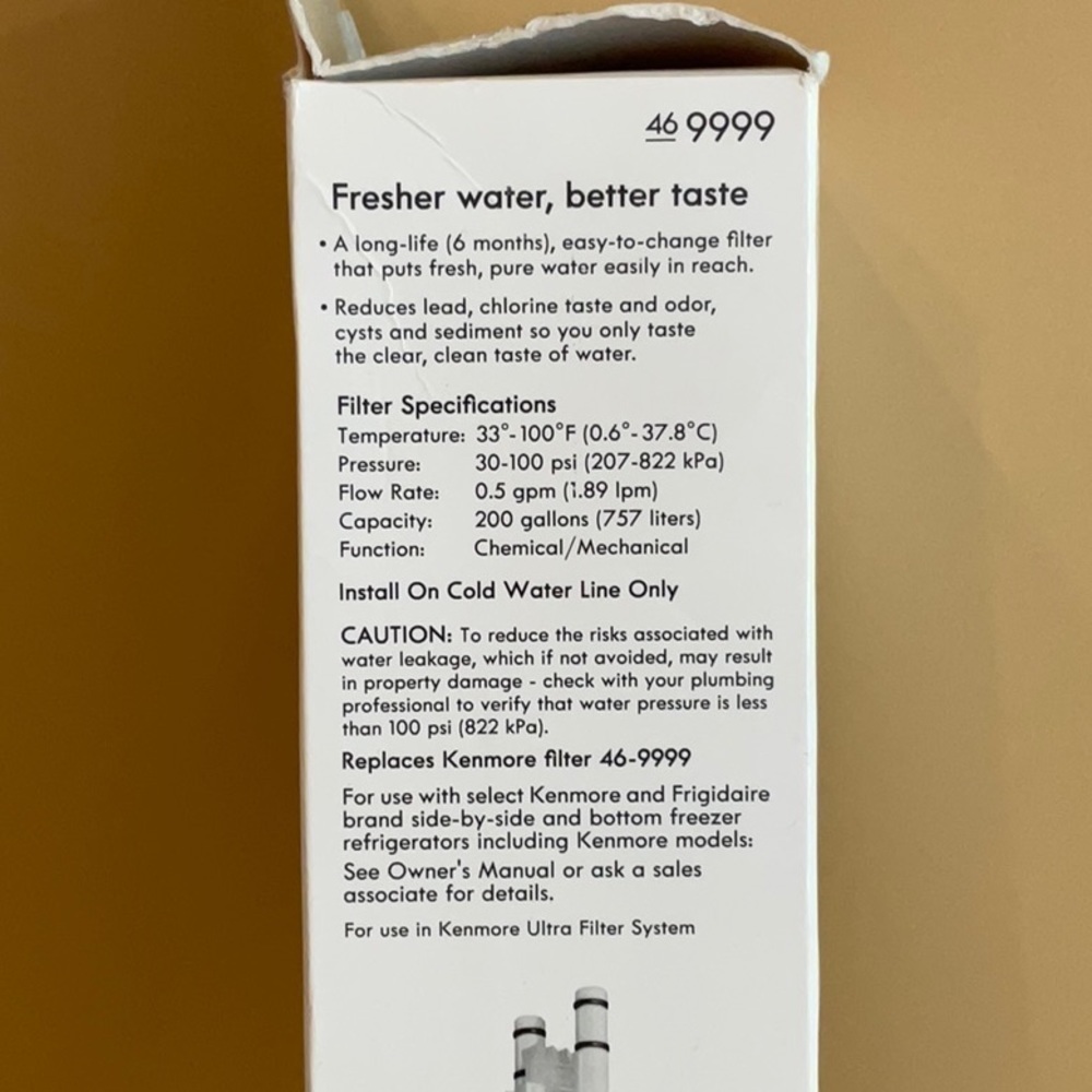 Kenmore 46-9999 Replacement Refrigerator Water Filter - Picture 6 of 7